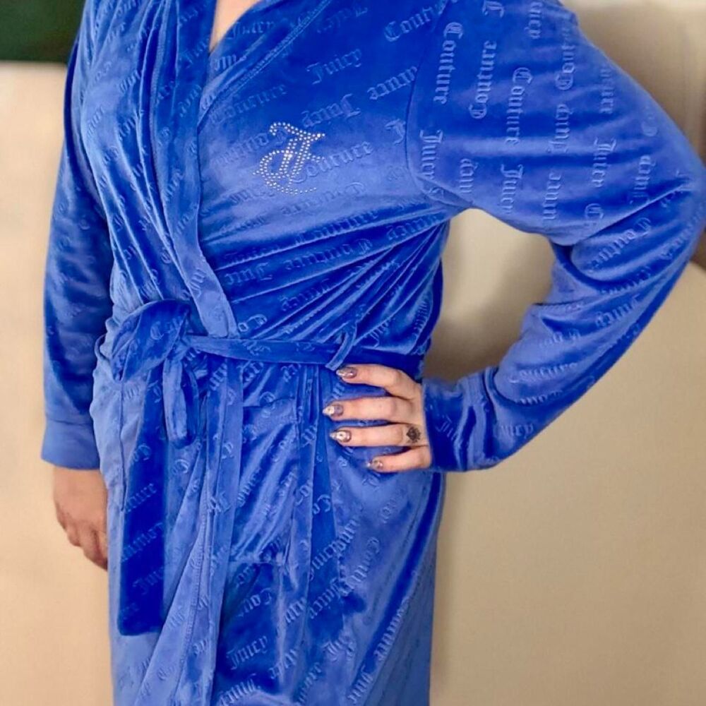 Juicy-couture Women's Blue Robe